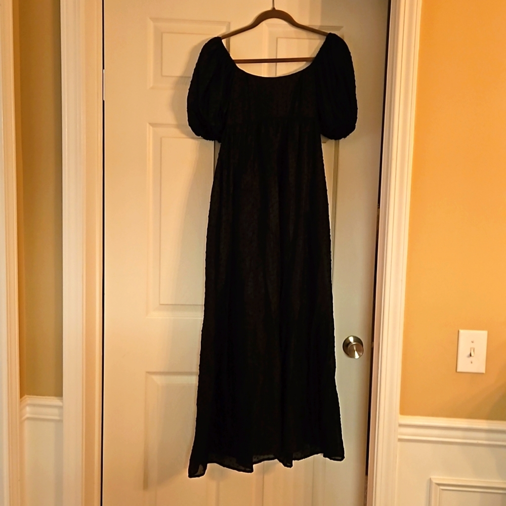 Black long dress